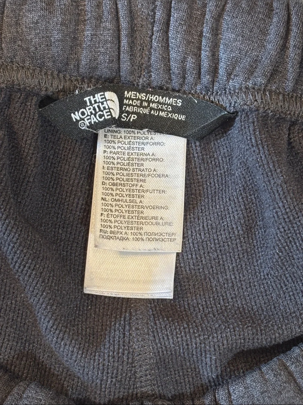 The North Face Men’s Small Dark Gray Sweat Pants with Logo